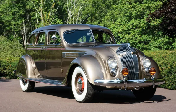 Imperial, Chrysler, Sedan, 1936, Airflow