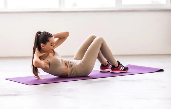Gym, leggings, buttock, woman fitness, activewear, woman exercises, woman streching, woman workout