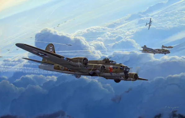 Картинка B-17, Aviation, Steve Heyen