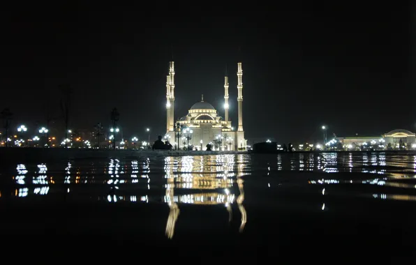 Картинка Мечеть, Грозный, Сердце Чечни
