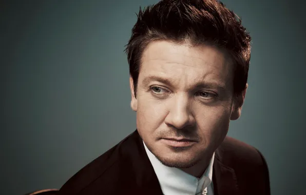 Фон, портрет, актер, Джереми Реннер, Jeremy Renner, 2015, Randall Slavin, American Music Awards