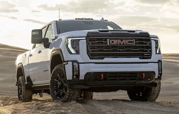 Мощь, пикап, GMC, Crew Cab, GMC Sierra 2500 HD AT4