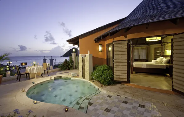 Luxury villa, Caribbean, Saint Lucia