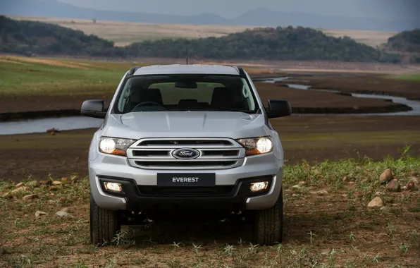 Ford, вид спереди, Everest, 4WD, 2015, XLS