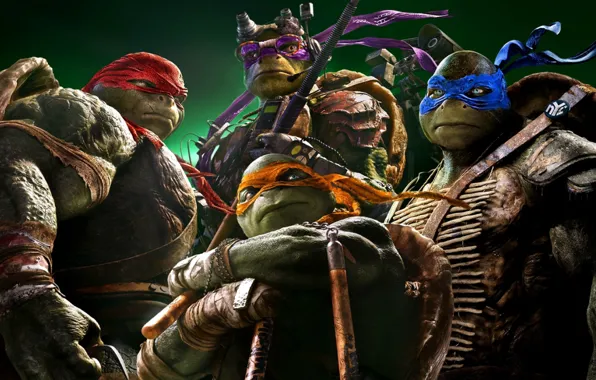 TMNT, 2014, NINJA, TURTLES (2014)