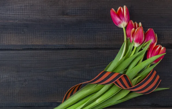 Цветы, букет, весна, тюльпаны, 9 мая, flowers, tulips, spring