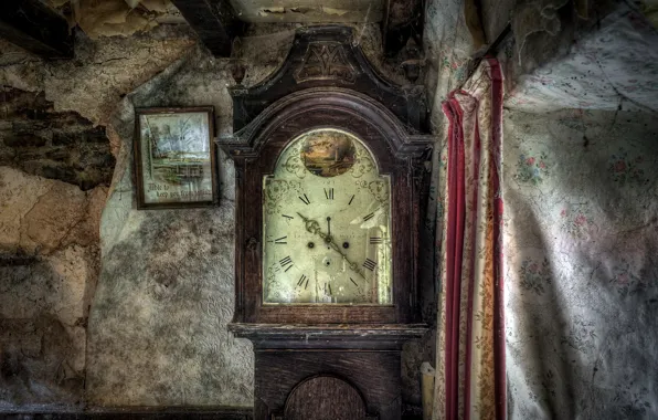 Картинка время, дом, часы