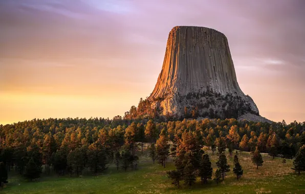 Wyoming, Devils Tower, National Monument