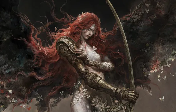 From Software, Game art, Elden Ring, game character, Malenia Blade of Miquella