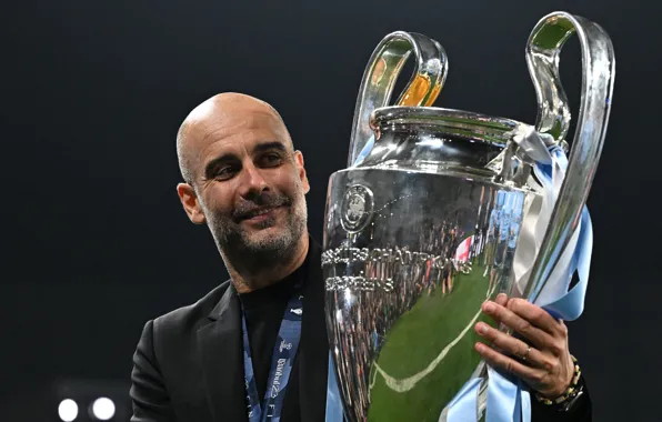 Финал, кубок, Манчестер Сити, Лига чемпионов УЕФА, Хосеп Гвардиола, Manchester city, League champions, Guardiola