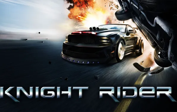 Сериал, ford mustang gt500, knight rider, Рыцарь дорог