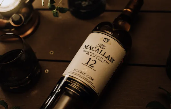 Бутылка, виски, whisky, macallan