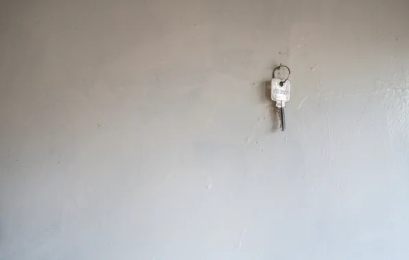 Картинка фон, стена, ключ