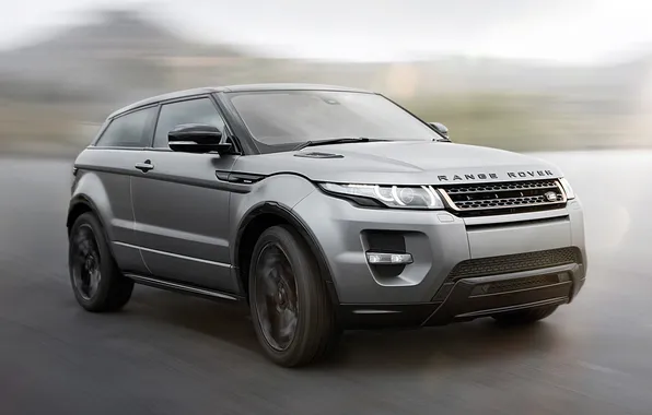 Скорость, внедорожник, Land Rover, Range Rover, Coupe, Evoque