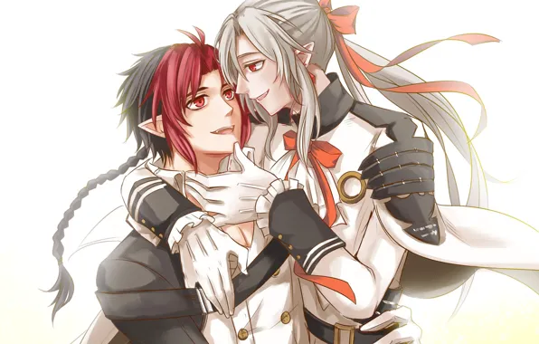 Форма, вампиры, Owari no Seraph, Последний серафим, Кроули, Ферид