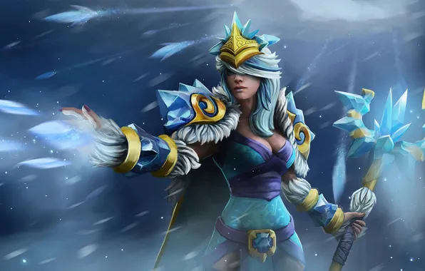 Crystal Maiden, DotA 2, Колдунья