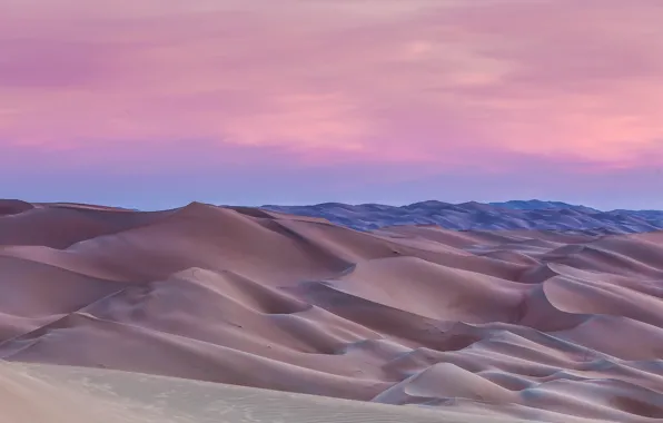 Картинка пейзаж, пустыня, дюны