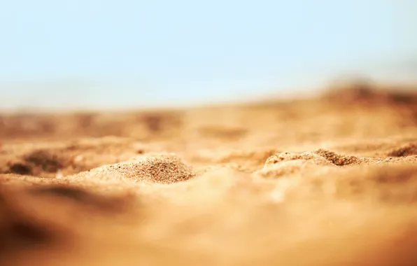 Песок, пляж, макро, природа, sand