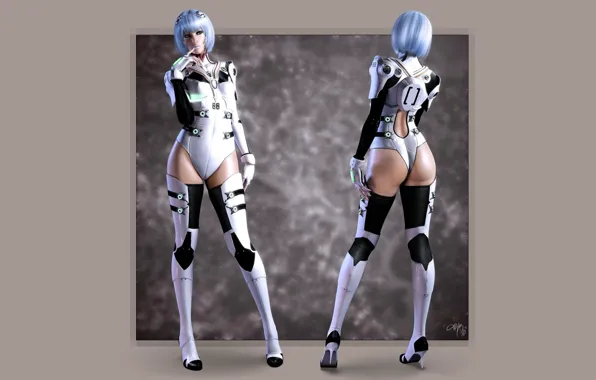 Девушка, Trevor Hennington, Rei Ayanami