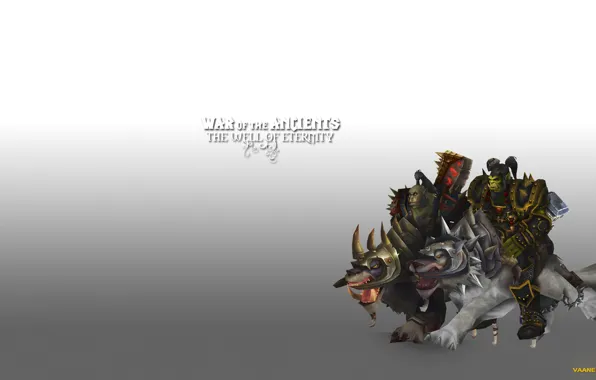 Волки, воины, орки, wow, world of warcraft, Тралл, Вождь, Орда