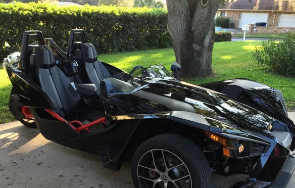 Beautiful, comfort, hi-tech, Polaris, Slingshot, tecnology, sporty, tricycle