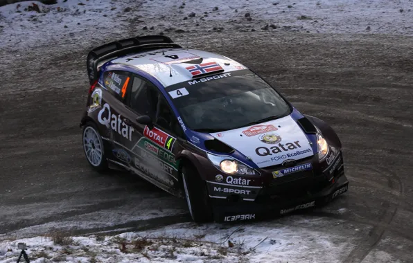 Ford, rally, wrc, fiesta, 2013, monte-carlo, M.Ostberg