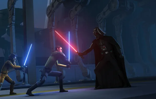 Animated series, Звездные войны: Повстанцы, Star Wars: Rebels, The Siege of Lothal, Kanan and Ezra …