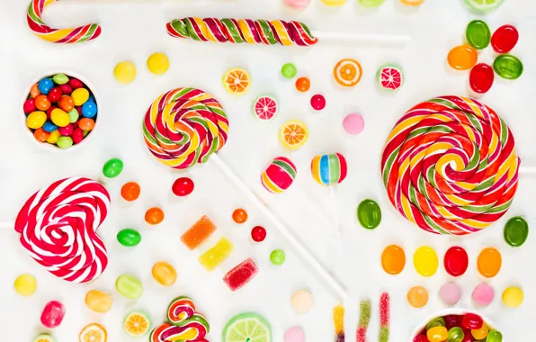 Colorful, конфеты, сладости, леденцы, sweet, candy, lollipop