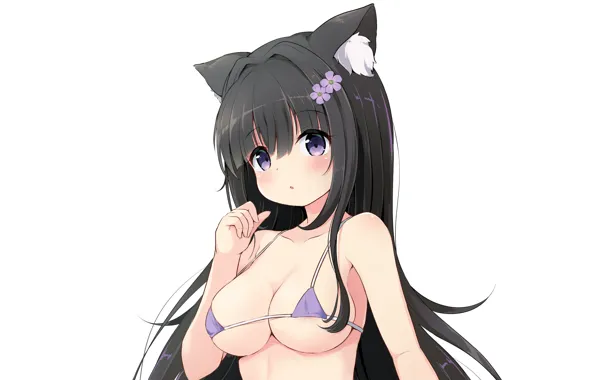 Girl, sexy, boobs, anime, beautiful, pretty, erotic, breasts