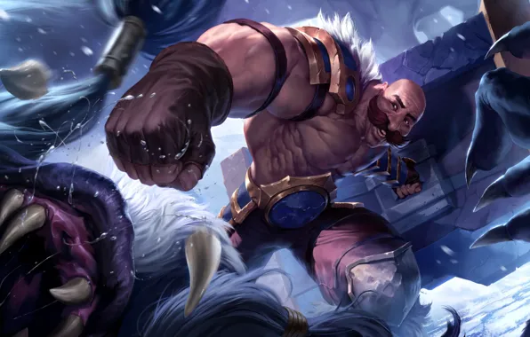 Мужик, Braum, Legends of Runeterra