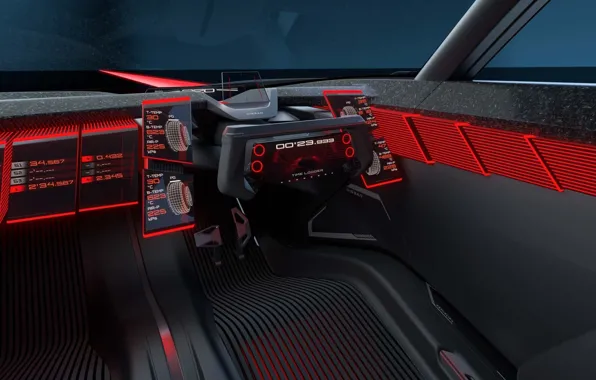 Concept, Nissan, Force, салон автомобиля, Hyper, 2023, Nissan Hyper Force Concept