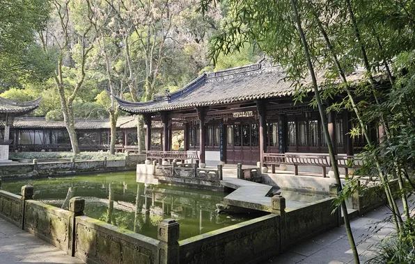 Картинка Architecture, Zen Garden, Chinese garden
