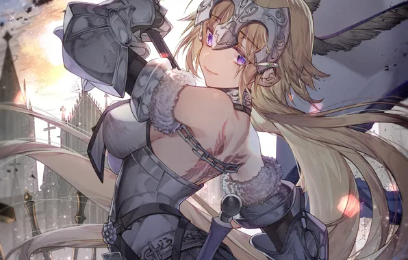 Девушка, флаг, Fate / Grand Order, Судьба великая кампания