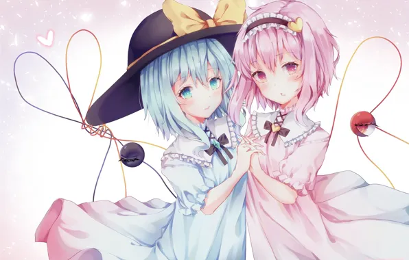 Глаза, девочки, Touhou, Тохо, Тоухоу