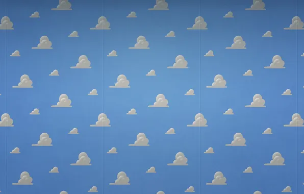 Картинка белый, небо, облака, голубой, текстура, обои для рабочего стола