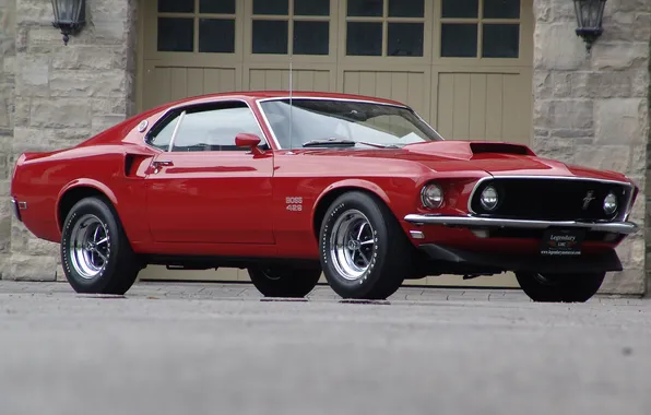 Картинка mustang, мустанг, 1969, ford, мускул кар, форд, muscle car, boss 429