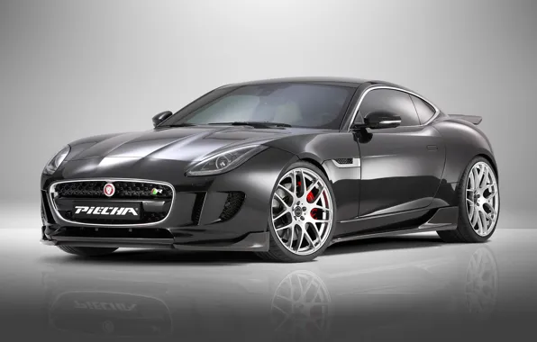 Купе, Jaguar, ягуар, суперкар, Coupe, 2015, F-Type R, Piecha Design