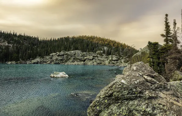 Горы, природа, река