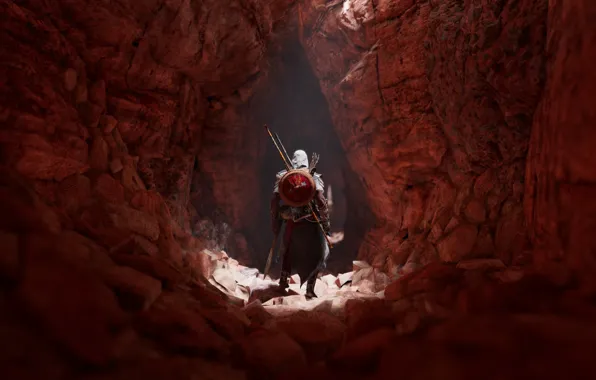 Игра, пещера, Assassin's Creed Origins, The Hidden Ones