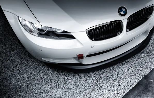 Фара, BMW, бампер, front, E92, silvery, шильдик, 3 Series
