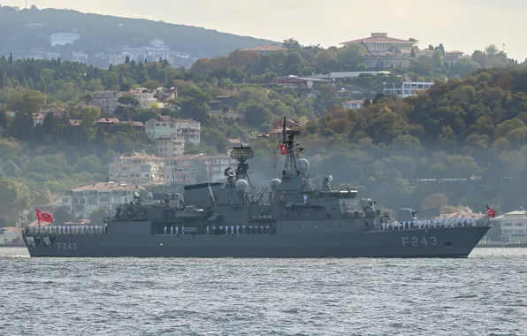 Турция, фрегат, TCG Yildirim, F 243