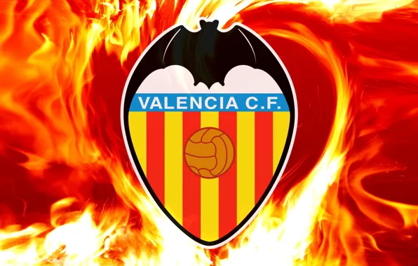 Wallpaper, logo, football, Sport, Valencia CF