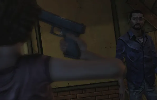Pistol, The Walking Dead, Telltale Games, Lee Everett