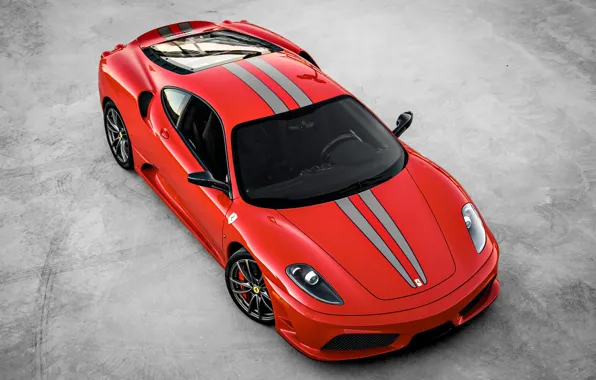 F430, Ferrari, red, феррари, красная, front, Scuderia