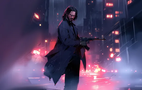 Картинка escape, desperate, john wick