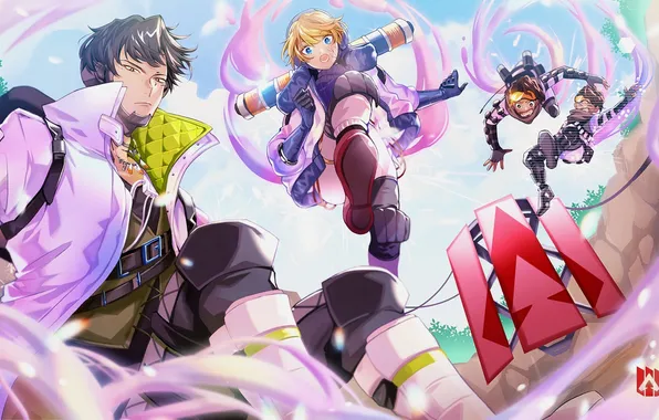 Игра, Anime, Video game, Apex Legends