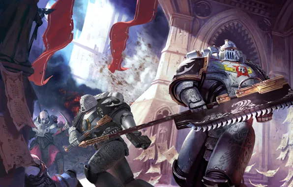 Gun, weapon, war, warhammer 40, ultramarines, warhammer 40K, warp