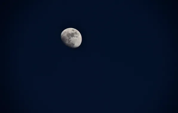 Небо, ночь, луна