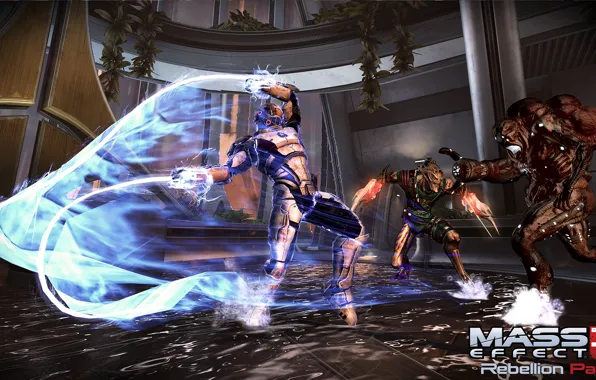 Картинка Mass Effect 3, жнец, бывший штурмовик &ampquot;Цербера&ampquot;, дополнение &ampquot;восстание&ampquot;, Rebellion Pack, Ворка, каннибал, способность &ampquot;хлыст&ampquot;