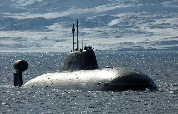 Лодка, ВМФ, подводная, России, Project 971